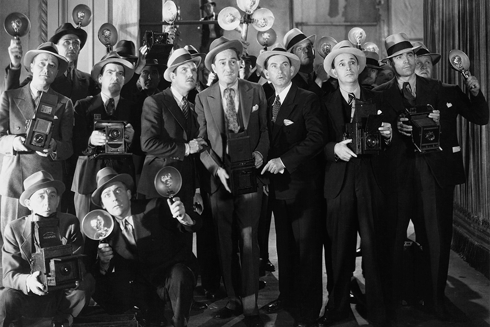 vintage photo of entertainers